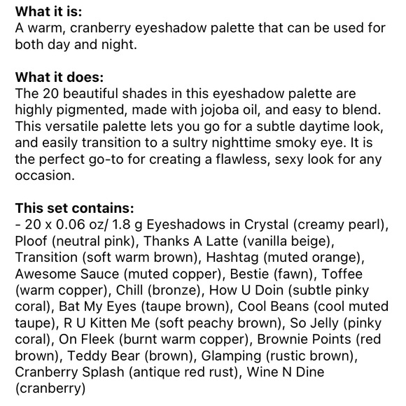 BNIB- Violet Voss HG PRO Eyeshadow Palette - Picture 5 of 5